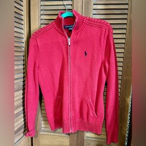 Ralph Lauren Sport, Zip-Up Women’s Sweater, Size L